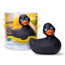 Вібромасажер Big Teazw Toys I Rub My Duckie Classic Чорний