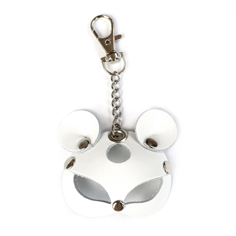 Брелок на карабине для ключей Art of Sex Mouse, Белый Брелок на карабине для ключей Art of Sex Mouse, Белый