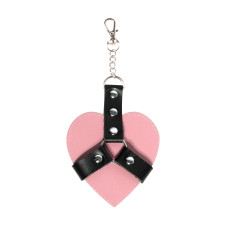 Брелок на карабине для ключей Art of Sex Chained Heart, Розовый