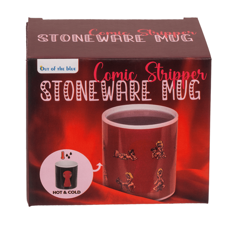 Чашка з термоефектом OOTB Stoneware Mug Comic Stripper Чашка з термоефектом OOTB Stoneware Mug Comic Stripper