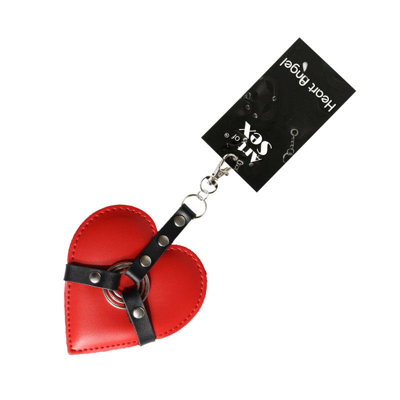 Брелок на карабине для ключей Art of Sex Heart Angel, Красный Брелок на карабине для ключей Art of Sex Heart Angel, Красный