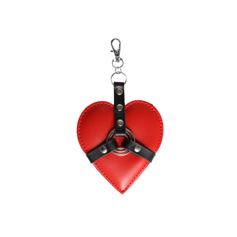 Брелок на карабине для ключей Art of Sex Heart Angel, Красный Брелок на карабине для ключей Art of Sex Heart Angel, Красный