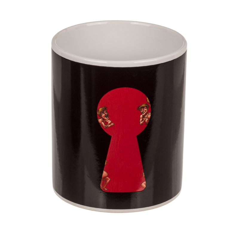 Чашка з термоефектом OOTB Stoneware Mug Comic Stripper Чашка з термоефектом OOTB Stoneware Mug Comic Stripper