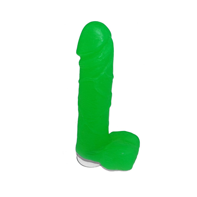 Крафтовое мыло-член с присоской Чистый Кайф M Зеленое Крафтовое мыло-член с присоской Чистый Кайф M Зеленое