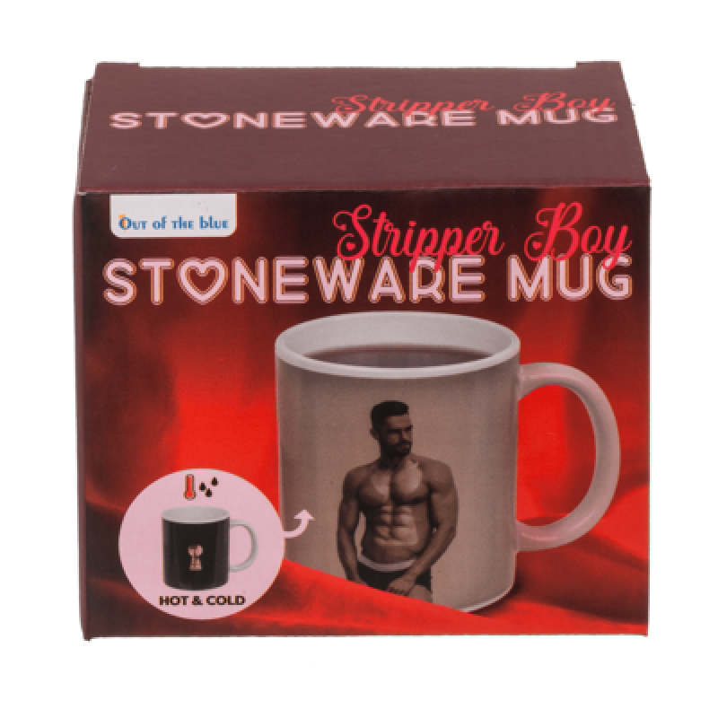 Чашка з термоефектом OOTB Stoneware Mug Stripper Boy Чашка з термоефектом OOTB Stoneware Mug Stripper Boy