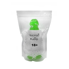 Крафтовое мыло-член с присоской Чистый Кайф Зеленое XL