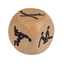 Дерев'яний кубик OOTB Kama Sutra Wooden Dice, 3 x 3 см