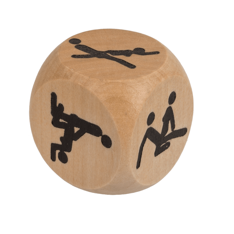 Деревянный кубик OOTB Kama Sutra Wooden Dice, 3x3 см Деревянный кубик OOTB Kama Sutra Wooden Dice, 3x3 см