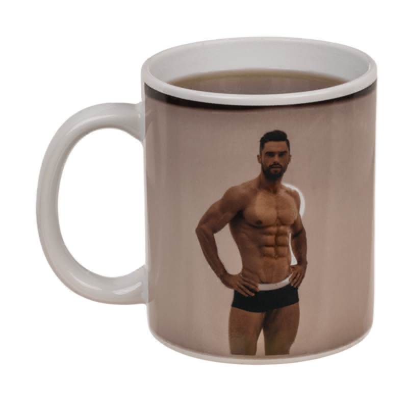 Чашка з термоефектом OOTB Stoneware Mug Stripper Boy Чашка з термоефектом OOTB Stoneware Mug Stripper Boy
