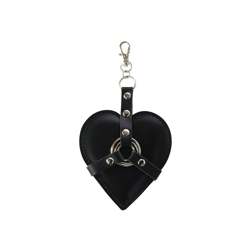 Брелок на карабине для ключей Art of Sex Heart Angel, Черный Брелок на карабине для ключей Art of Sex Heart Angel, Черный