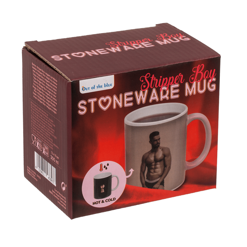 Чашка з термоефектом OOTB Stoneware Mug Stripper Boy Чашка з термоефектом OOTB Stoneware Mug Stripper Boy