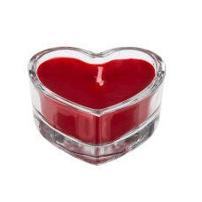 Свічка у склі OOTB Heart, 8 х 8 см