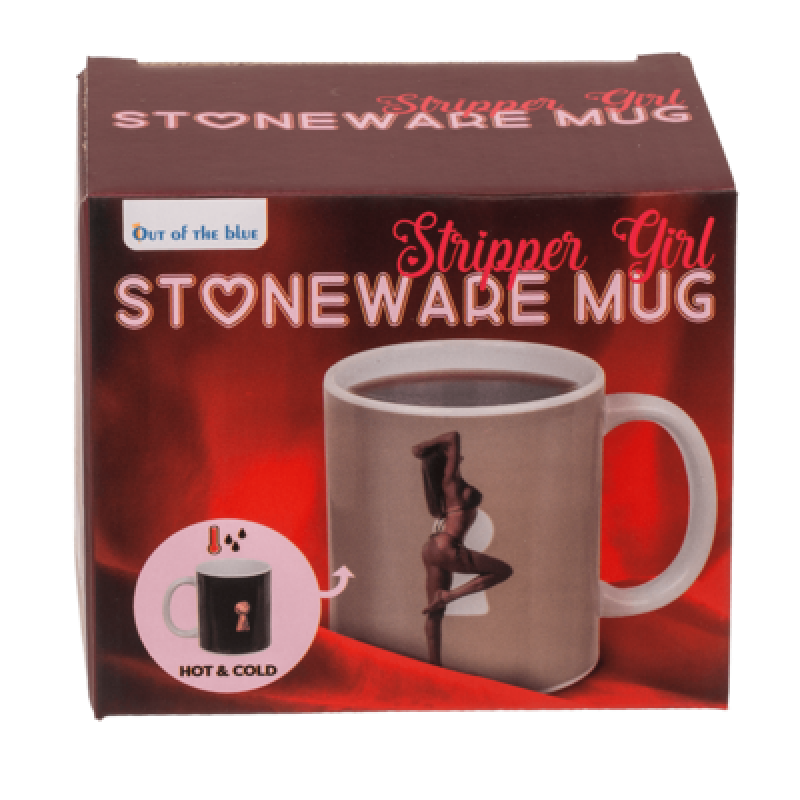 Чашка с термоэффектом OOTB Stoneware Mug Stripper Girl Чашка с термоэффектом OOTB Stoneware Mug Stripper Girl