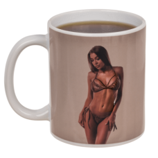 Чашка з термоефектом OOTB Stoneware Mug Stripper Girl