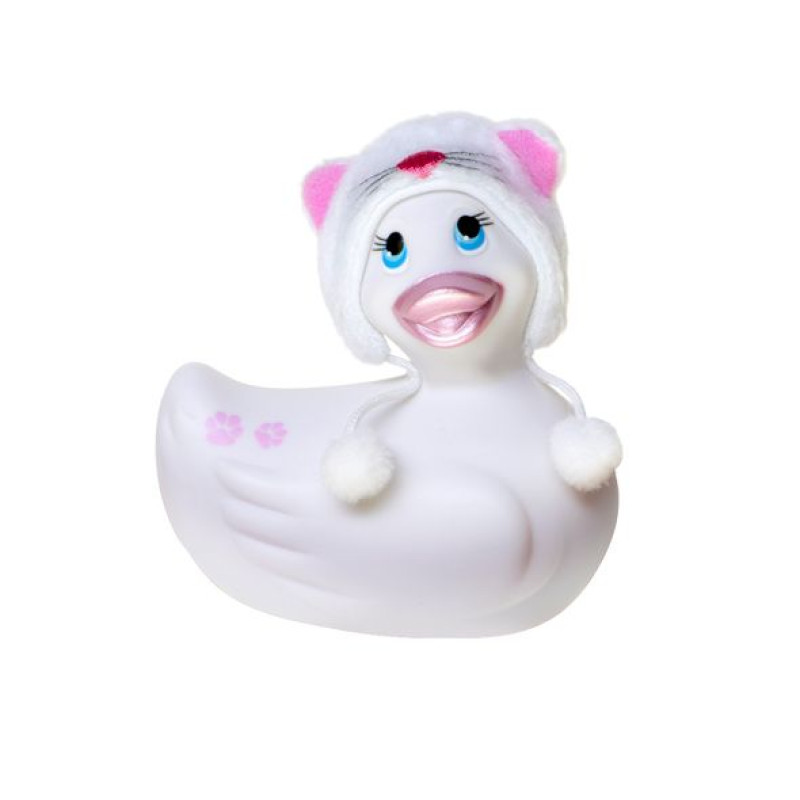 Вібромасажер Big Teazw Toys I Rub My Duckie Hoodie Білий Вібромасажер Big Teazw Toys I Rub My Duckie Hoodie Білий