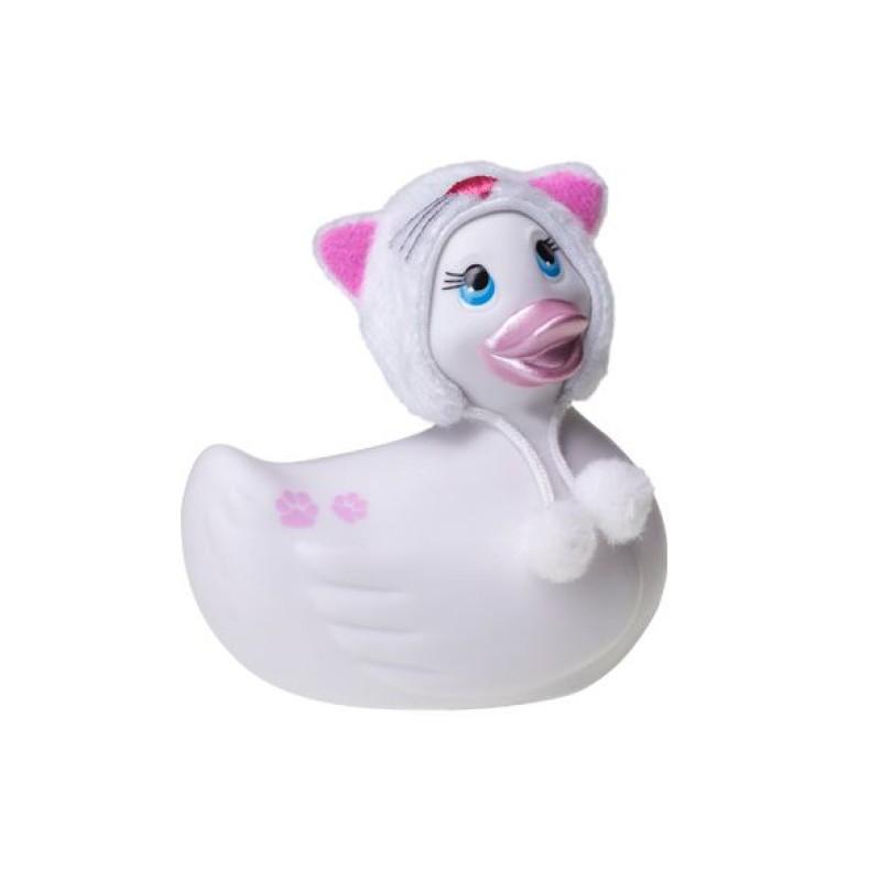 Вібромасажер Big Teazw Toys I Rub My Duckie Hoodie Білий Вібромасажер Big Teazw Toys I Rub My Duckie Hoodie Білий