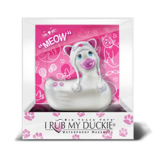 Вібромасажер Big Teazw Toys I Rub My Duckie Hoodie Білий