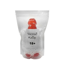 Крафтовое мыло-член с присоской Чистый Кайф Красное XL