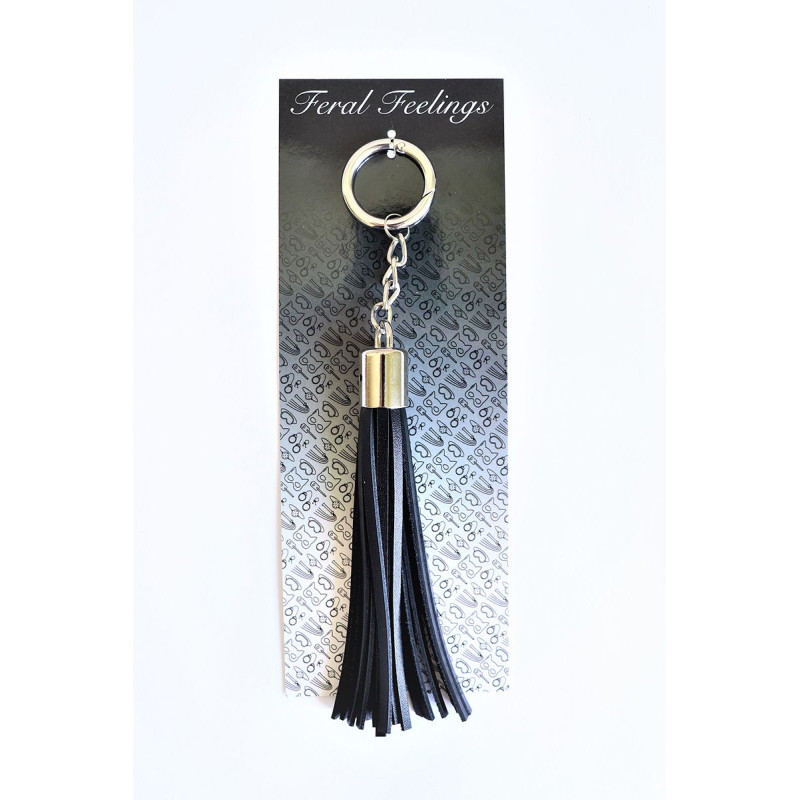 Брелок Флоггер Feral Feelings Чорний Брелок Флоггер Feral Feelings Чорний