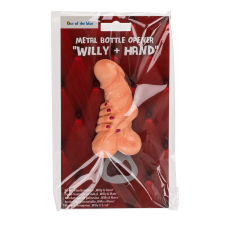 Відкривачка OOTB Bottle Opener Willy+Balls With Hand, 13 см
