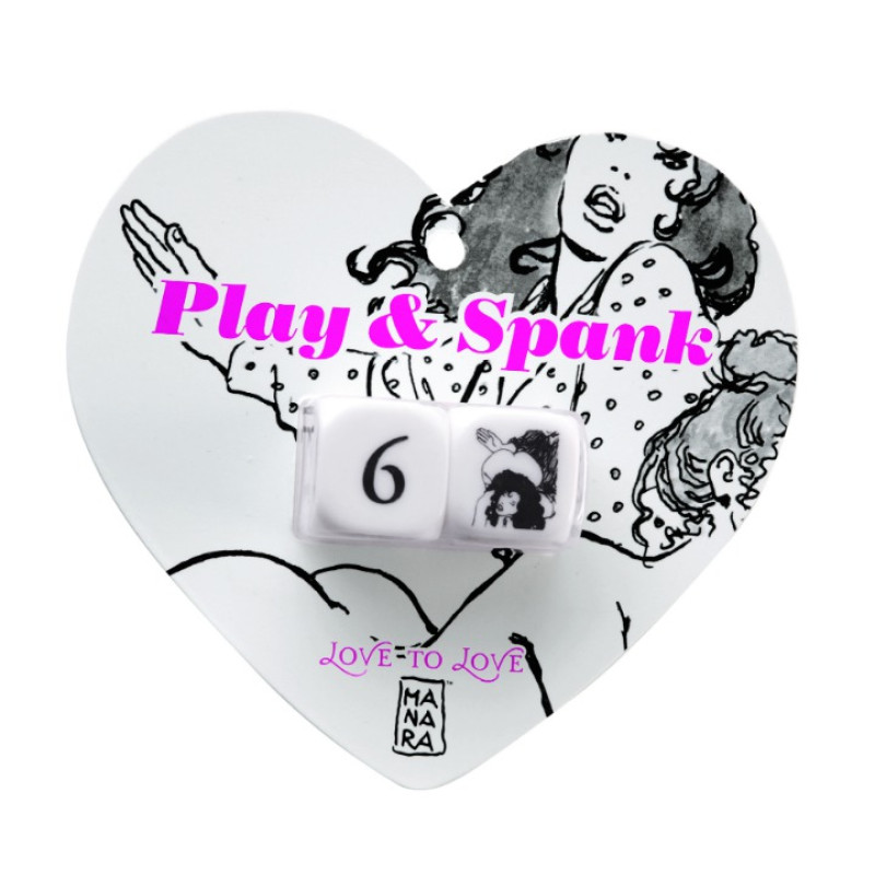 Игральные кубики Love To Love Play and Spank Игральные кубики Love To Love Play and Spank