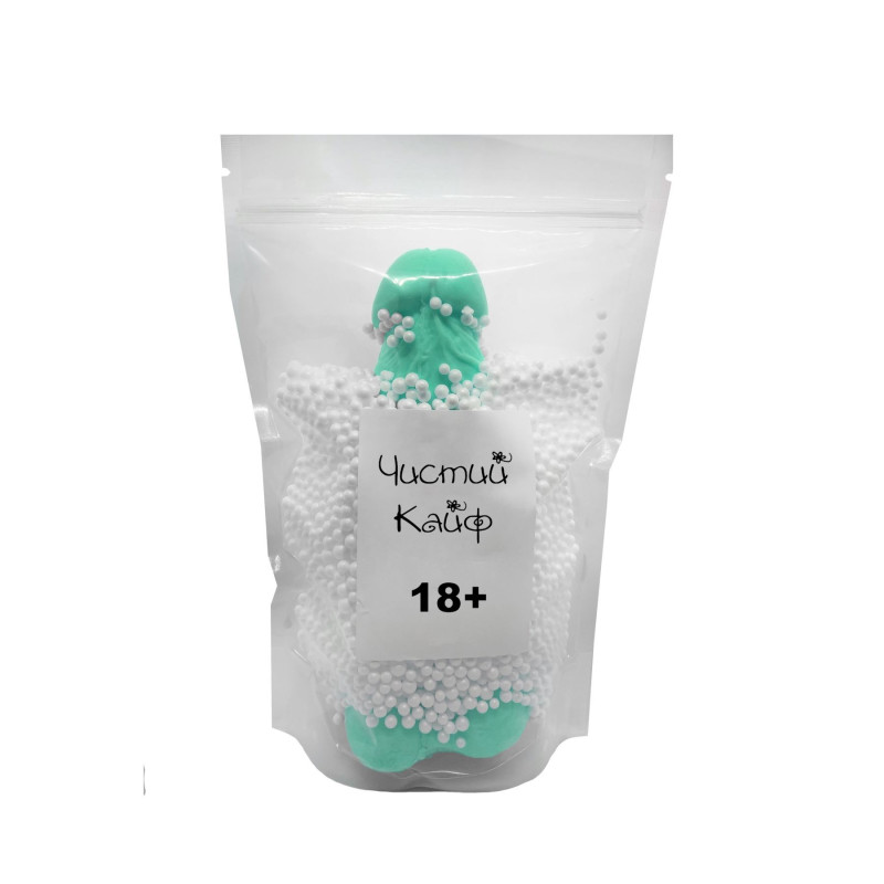 Крафтовое мыло-член с присоской Чистый Кайф Бирюзовое XL Крафтовое мыло-член с присоской Чистый Кайф Бирюзовое XL