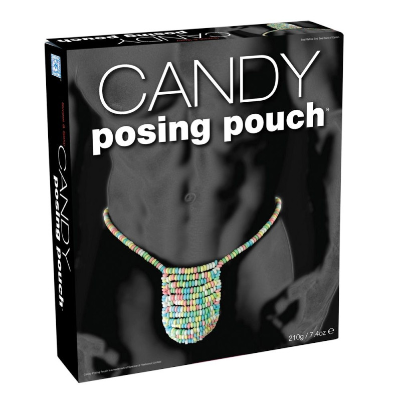 Мужские съедобные трусики SPENCER & FLEETWOOD Candy Posing Pouch 210 гр Мужские съедобные трусики SPENCER & FLEETWOOD Candy Posing Pouch 210 гр