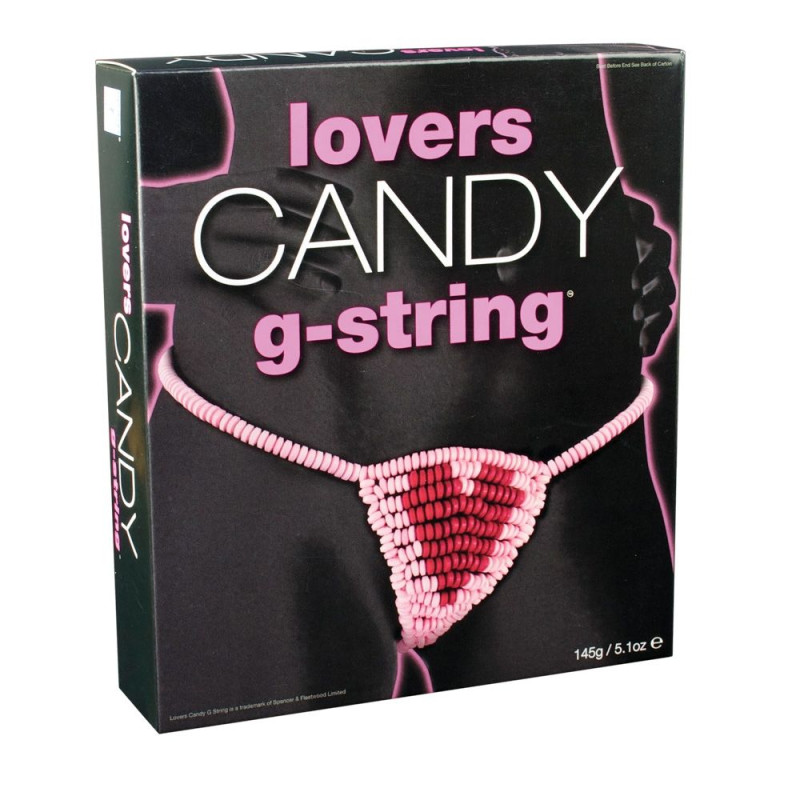 їстівні трусики стрінги SPENCER & FLEETWOOD Lovers Candy G-String 145 гр їстівні трусики стрінги SPENCER & FLEETWOOD Lovers Candy G-String 145 гр