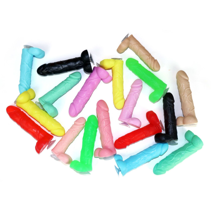 Крафтовое мыло-член с присоской Чистый Кайф M Фиолетовое Крафтовое мыло-член с присоской Чистый Кайф M Фиолетовое