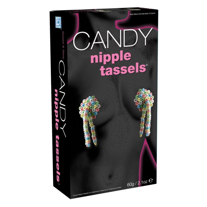 Съедобные пэстис SPENCER & FLEETWOOD Candy Nipple Tassels 60 гр Съедобные пэстис SPENCER & FLEETWOOD Candy Nipple Tassels 60 гр