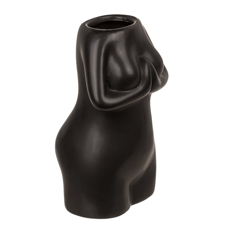 Керамічна ваза OOTB Women´s Body Black, 175 мл Керамічна ваза OOTB Women´s Body Black, 175 мл