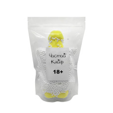 Крафтовое мыло-член с присоской Чистый Кайф Желтое XL