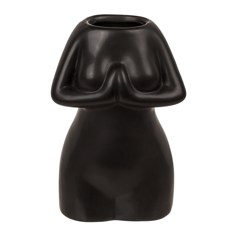 Керамічна ваза OOTB Women´s Body Black, 175 мл Керамічна ваза OOTB Women´s Body Black, 175 мл