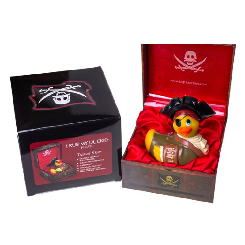 Вібромасажер Big Teazw Toys I Rub My Duckie Pirate Вібромасажер Big Teazw Toys I Rub My Duckie Pirate
