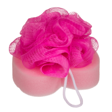 Губка для ванни OOTB Bath Sponge Heart, 12 см
