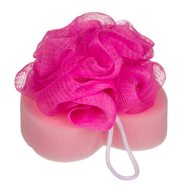 Губка для ванны OOTB Bath Sponge Heart, 12 см Губка для ванны OOTB Bath Sponge Heart, 12 см
