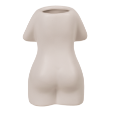 Керамічна ваза OOTB Women´s Body White, 175 мл