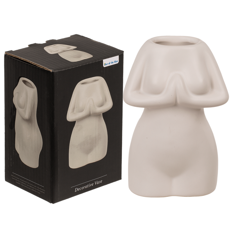 Керамічна ваза OOTB Women´s Body White, 175 мл Керамічна ваза OOTB Women´s Body White, 175 мл