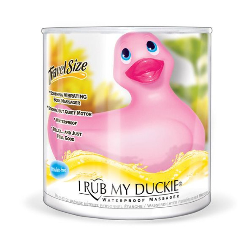 Вібромасажер Big Teazw Toys I Rub My Duckie Classic Рожевий Вібромасажер Big Teazw Toys I Rub My Duckie Classic Рожевий