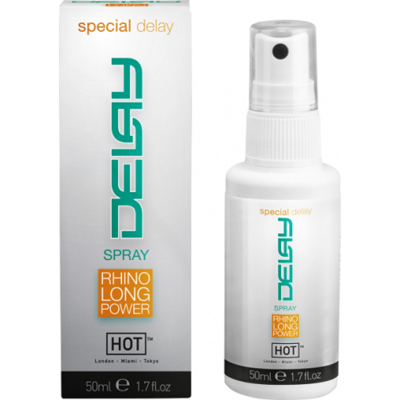 Спрей для продления удовольствия Hot Delay Spray 50 мл Спрей для продления удовольствия Hot Delay Spray 50 мл