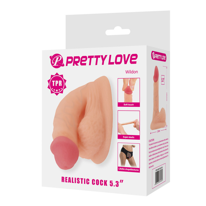 Фаллоимитатор Pretty Love Wildon 13.5 см