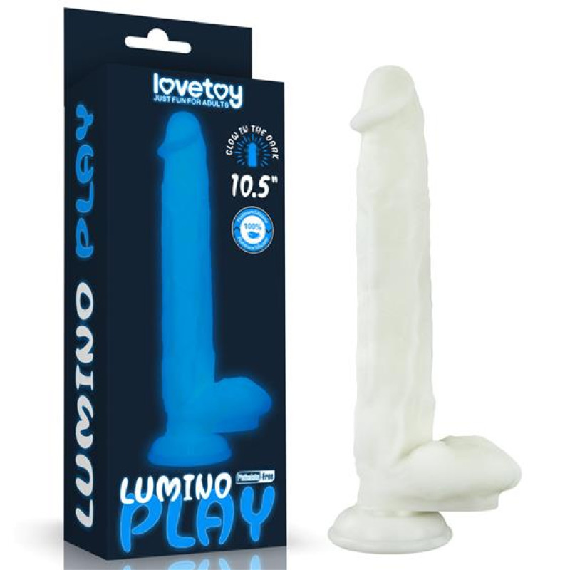 Фаллоимитатор LoveToy Lumino Play Dildo 10.5