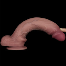 Фаллоимитатор LoveToy Sliding Skin Pro II Dual Layer Silicone Dong 10 Flesh