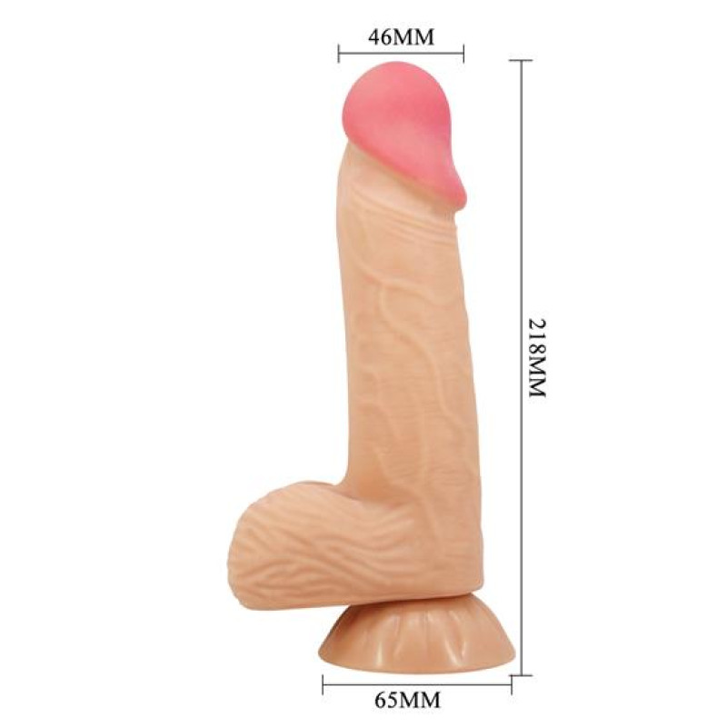 Фалоімітатор Pretty Love 008106 Sliding Skin 8.1 Flesh