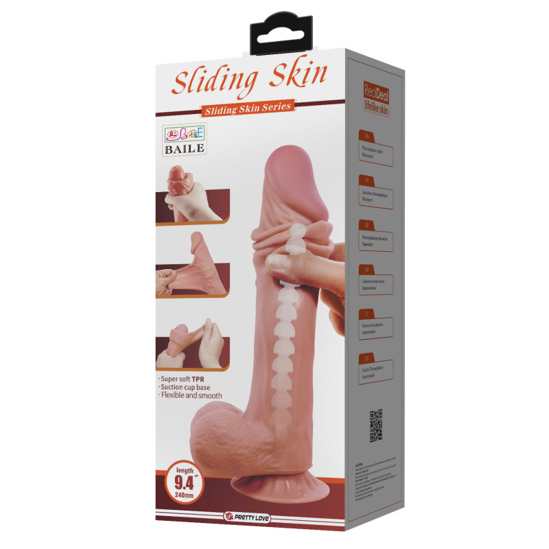 Фаллоимитатор Pretty Love Orton Sliding Skin 9.4"