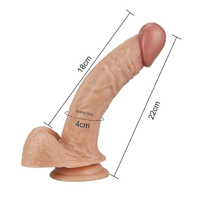 Фаллоимитатор LoveToy Real Extreme Dildo 8.5 #2