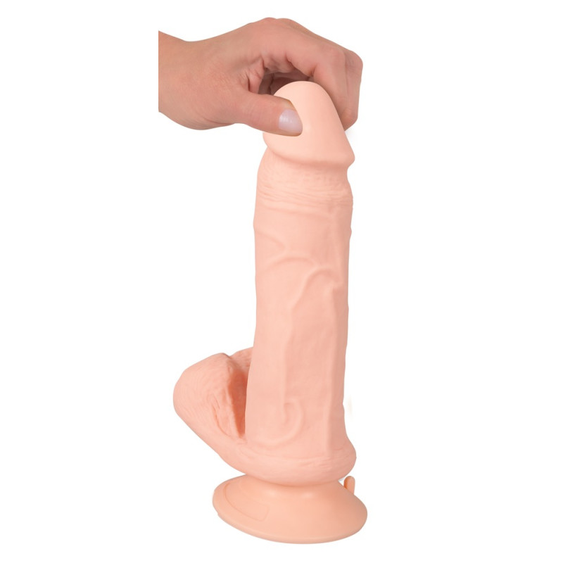 Вибратор Nature Skin Bendable RC Vibrator with Balls