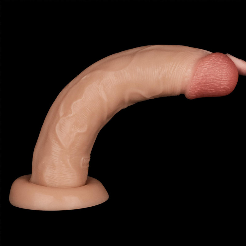 Реалистичный вибратор LoveToy Vibrating Power Basics Cock 10