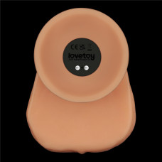 Реалістичний вібратор LoveToy Vibrating Power Basics Cock 11