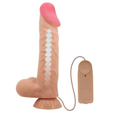 Вібратор Pretty Love Sliding Skin Sadik 9.4 Flesh